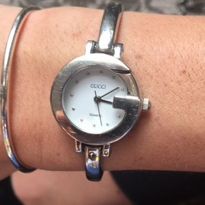 Gucci silver watch